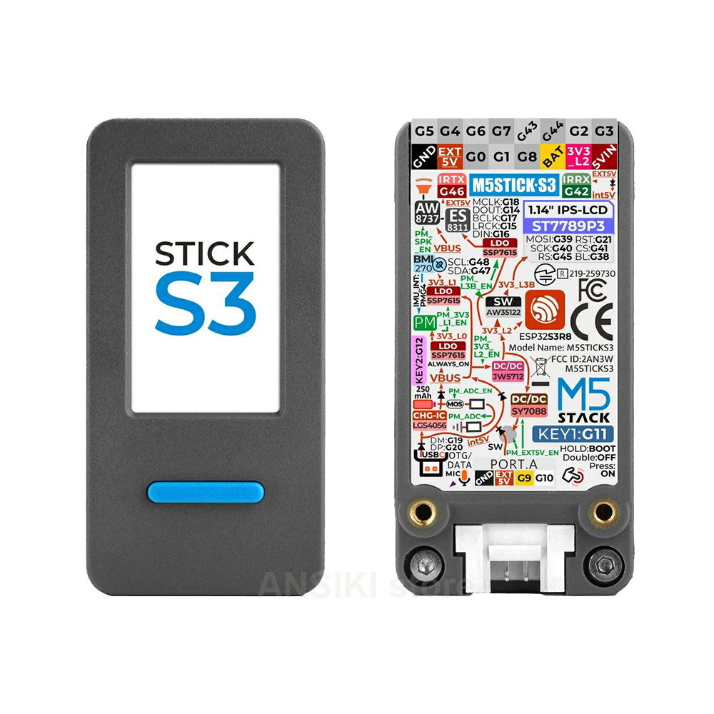 Smart Home Automation Diy - M5Stack M5StickS3 ESP32-S3 Kit di Sviluppo