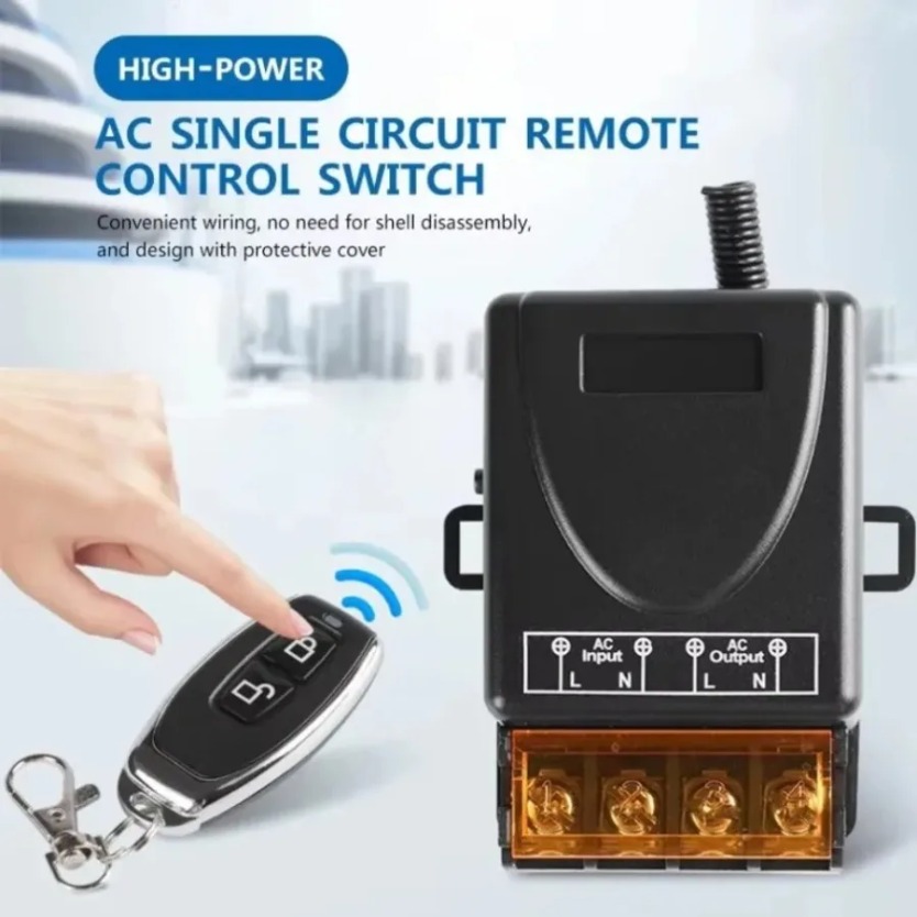 Shelly Relay Module - Interruttore Remoto Wireless 433MHz, Modulo Relè