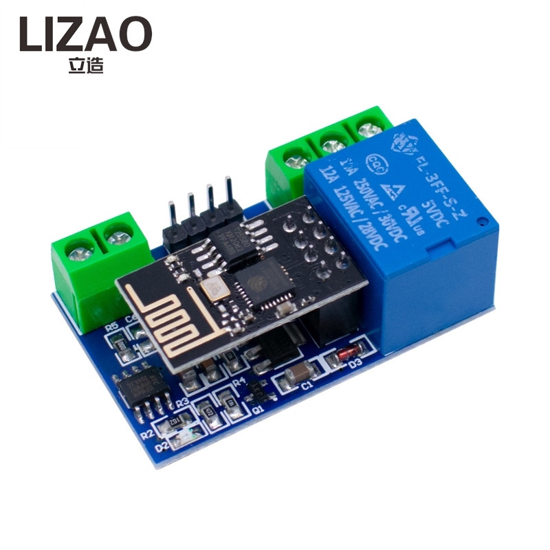 Home Automation With Arduino - Modulo Relè WiFi IoT LIZAO ESP8266