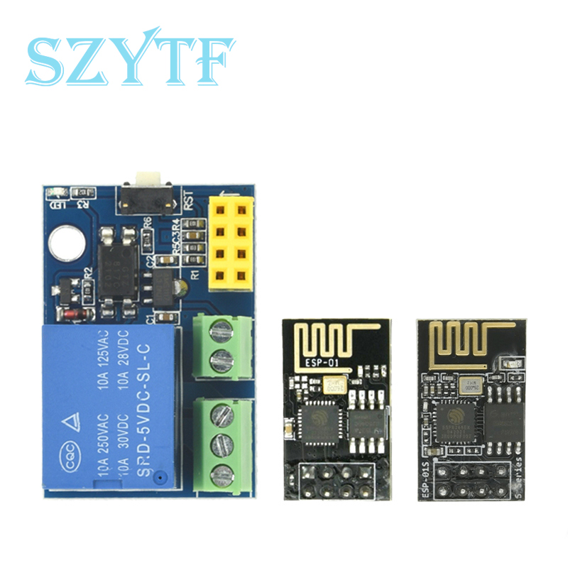 Home Automation With Arduino - ESP8266 ESP-01S 5V Modulo Relè WiFi