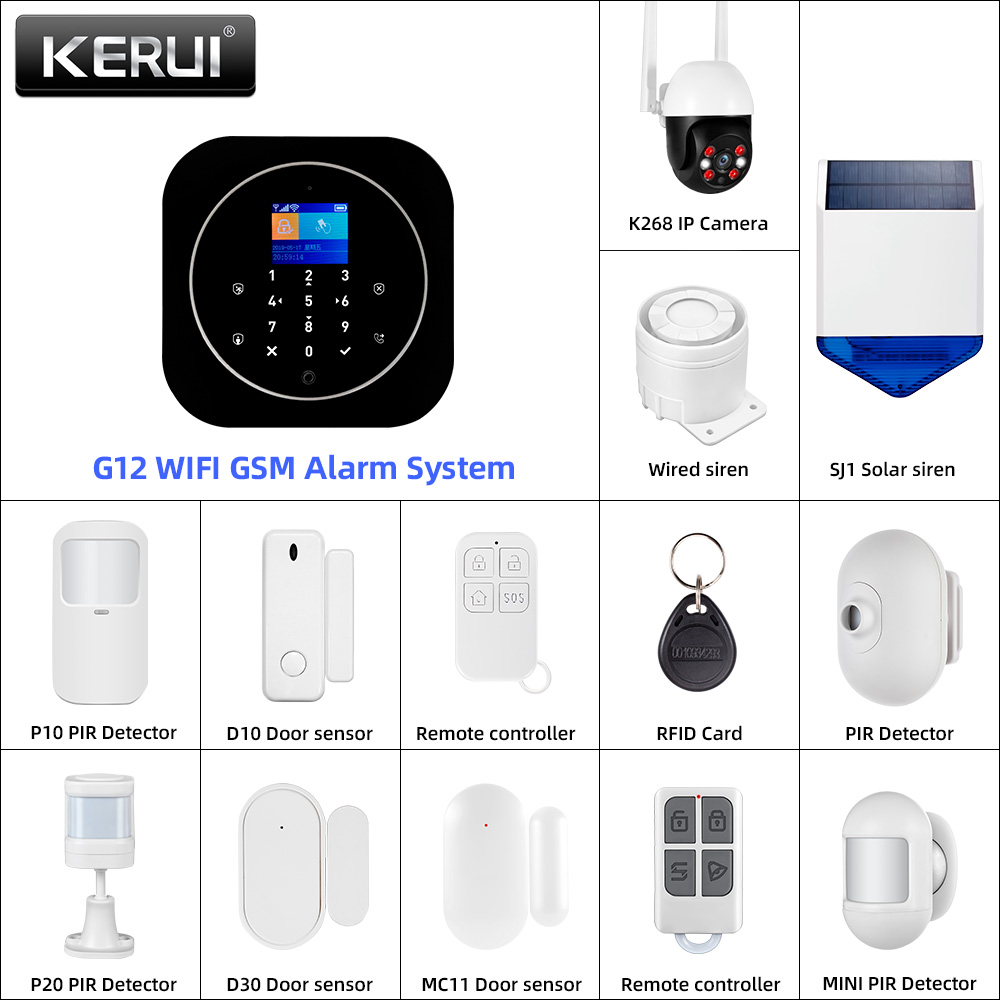 KERUI G12 2G Wifi Sistema di a - Home Automation Diy recensione e prezzo