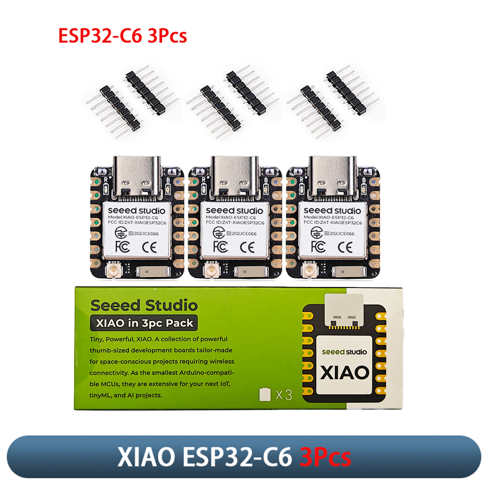 XIAO ESP32-C6 3Pcs Scheda di S - Home Automation With Arduino recensione e prezzo